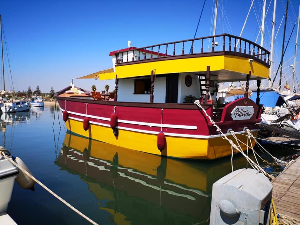 Pillirina House-Boat Hotel Marzamemi Exterior foto